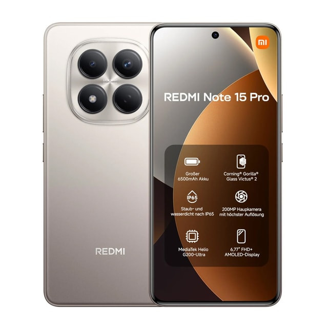 گوشی شیائومی Redmi Note 15 Pro 5G | حافظه 256 رم 8 گیگابایت