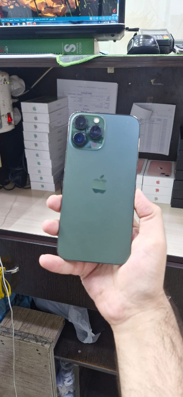گوشی اپل دو سیم (استوک) iPhone 13 Pro Max | حافظه 256 گیگابایت با ریجستر